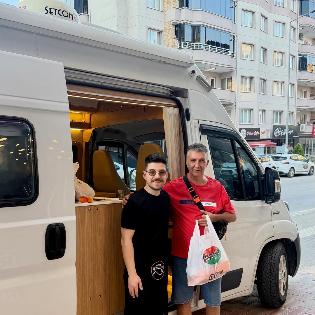 Karavan hazırlığı taze et